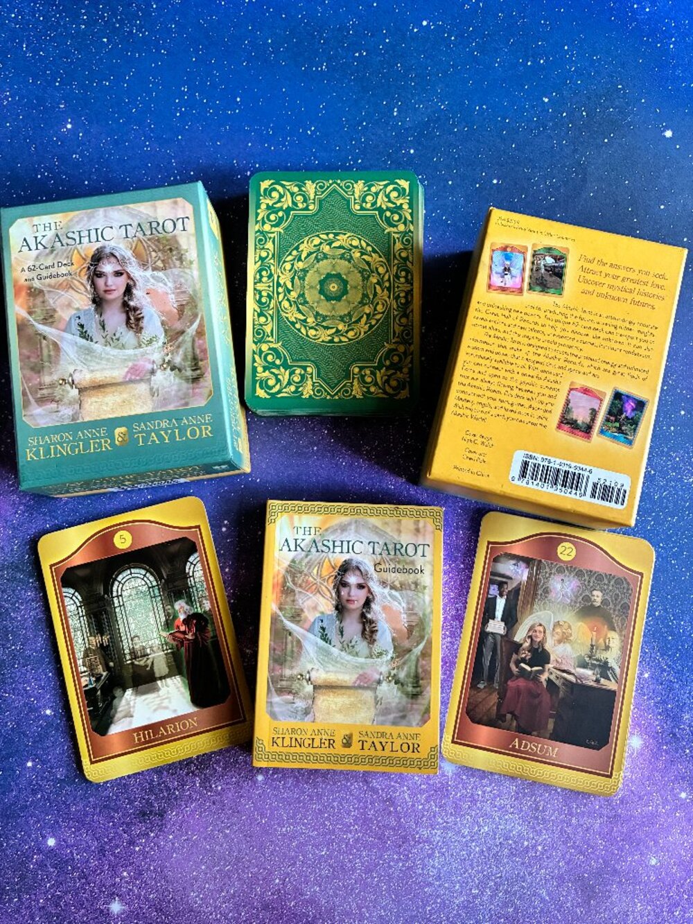 Akashic Tarot with book